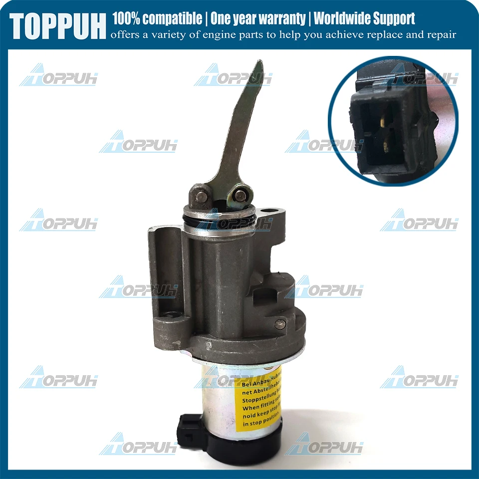 

04513019 0451 3019 0451-3019 12V-24V New Fuel Shutoff Solenoid For Deutz 1013 2013 ,04513019,0451 3018