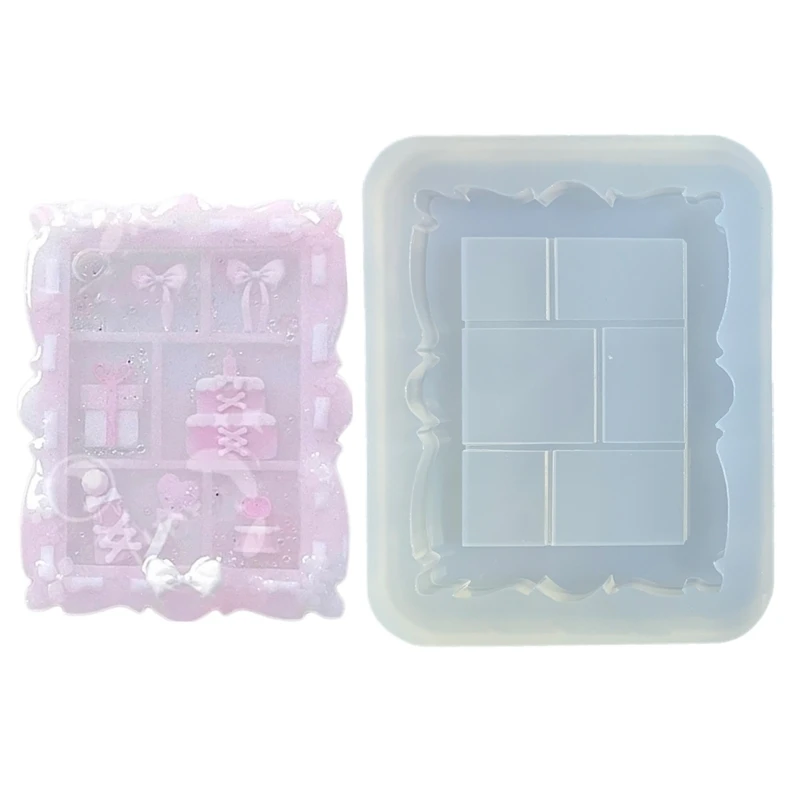 Convenient Frame Creating Silicone Mold Photo Frames Creating Mold Rectangle/Square Frame Mold