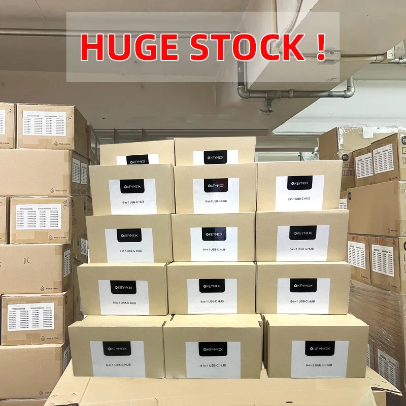 $29-$3 (KR0001) USB C-4K HDMI 100W PD 2 USB 2.0 포트 SD 카드 리더, KEYMOX 멀티 포트 어댑터, 동글 노트북 독, USB 분배기, 6 in 1 허브 3.0