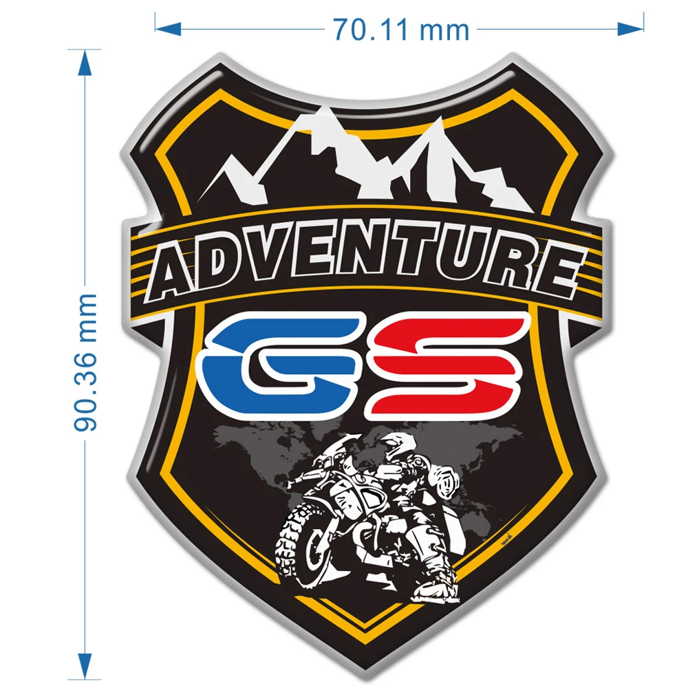 ل BMW G310GS F750GS F800GS F850GS R1150GS R1200GS R1250GS دراجة نارية الأمتعة حالات جذع دراجة نارية ملصقات حامي مائي #6