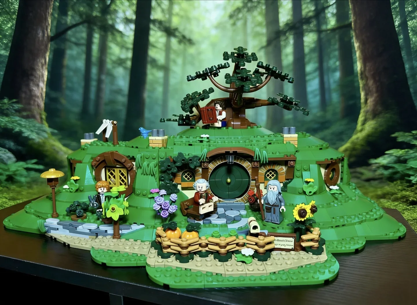 2025 New 2017pcs Moc 10354 The Rings: The Shire Modular Castle Model Building Blocks DIY Creative Assembly Bricks Kids Gift