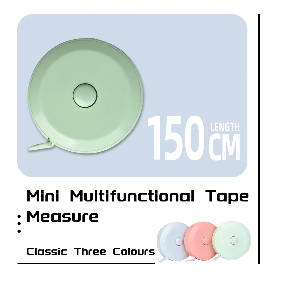 3 PC 1.5M Soft Tape Measure Double Scale Body Sewing Flexible Kids Height Measurement Ruler Portable Tools Tailor Craft