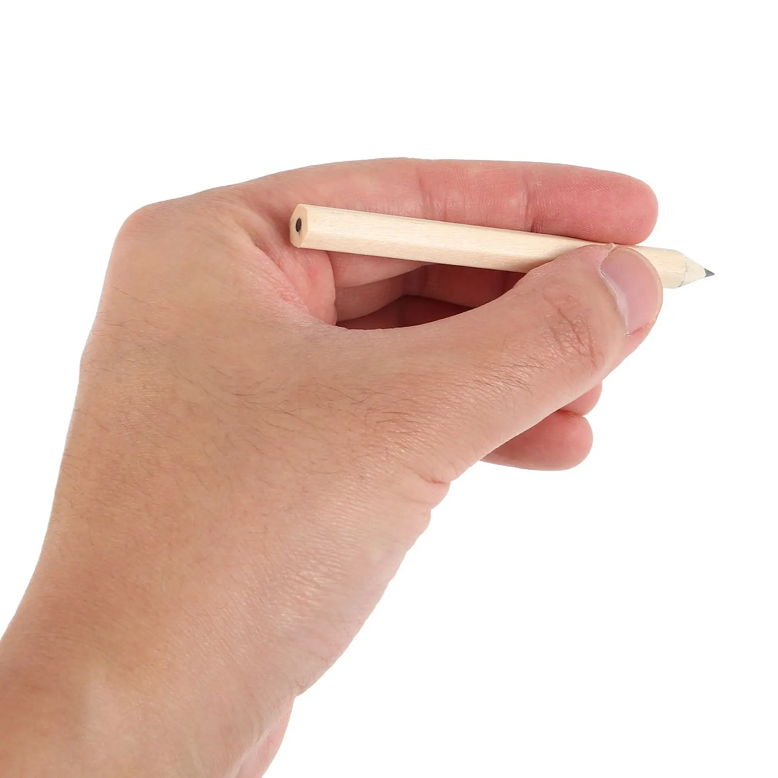 50 Pcs Golf Pencils Practical Wood Short Erasable Sketching Drafting Writing Tools For Golfers Trainers