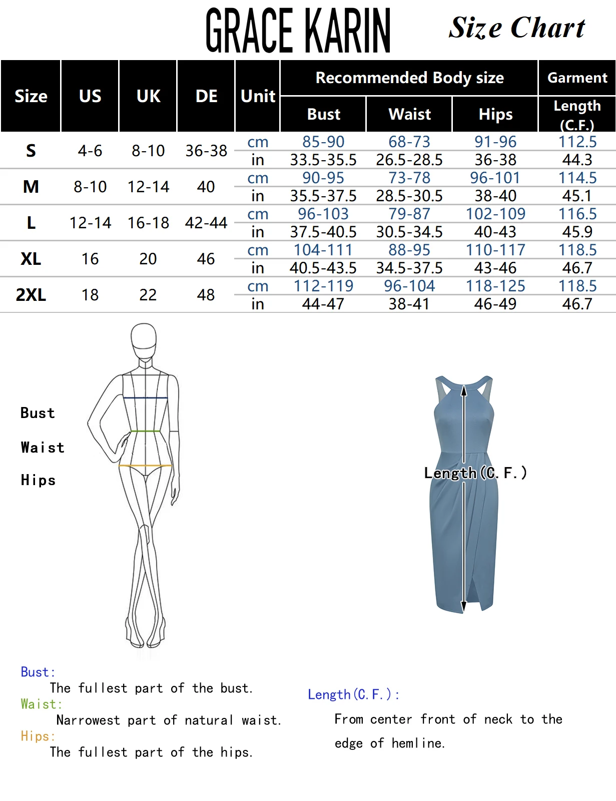 GK Women Wrap Hem Party Dress Slim Solid Causal Halterneck Cowl Neck Back Bodycon Mid-calf Pencil Dress Hips-wrapped Clothes