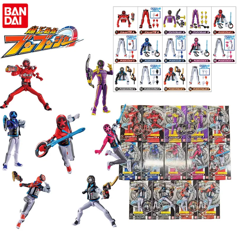

Bandai натуральная YU-DO Bakuage Sentai Boonboomger аниме фигурка экшн-игрушки для мальчиков и девочек детский рождественский подарок Коллекционная модель