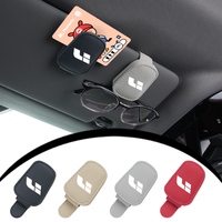 Car Logo Visor Glasses Holder Sunglasses Clip For Li L7 L8 L9 ONE Interior Accessories