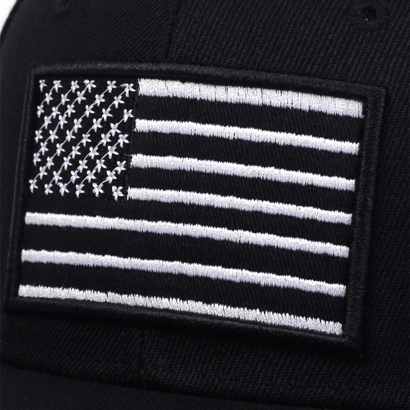 Fashion Men American Flag baseball Cap Cotton snapback Caps Back USA embroidery hip hop hat sports leisure Trucker hats gorras