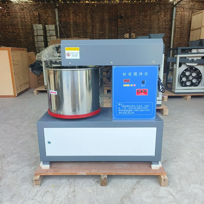 High Efficiency 15L/25L  Concrete Mortar Mixer Heavy Duty Pan Mixer for Laboratory Use
