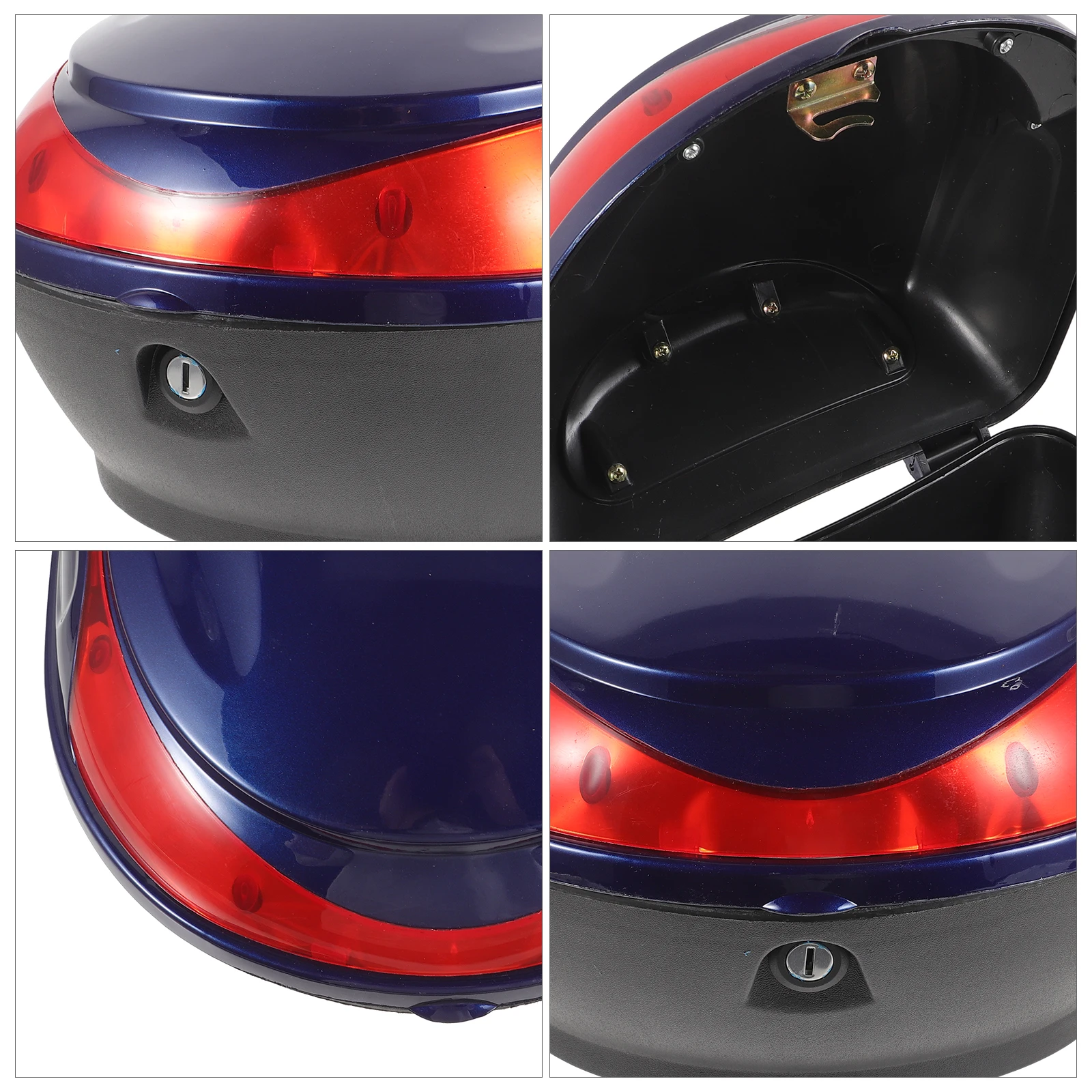

Large Capacity Electric Car Trunk Box For Scooters Motorcycles Waterproof Dustproof Lock Storage Install Travel