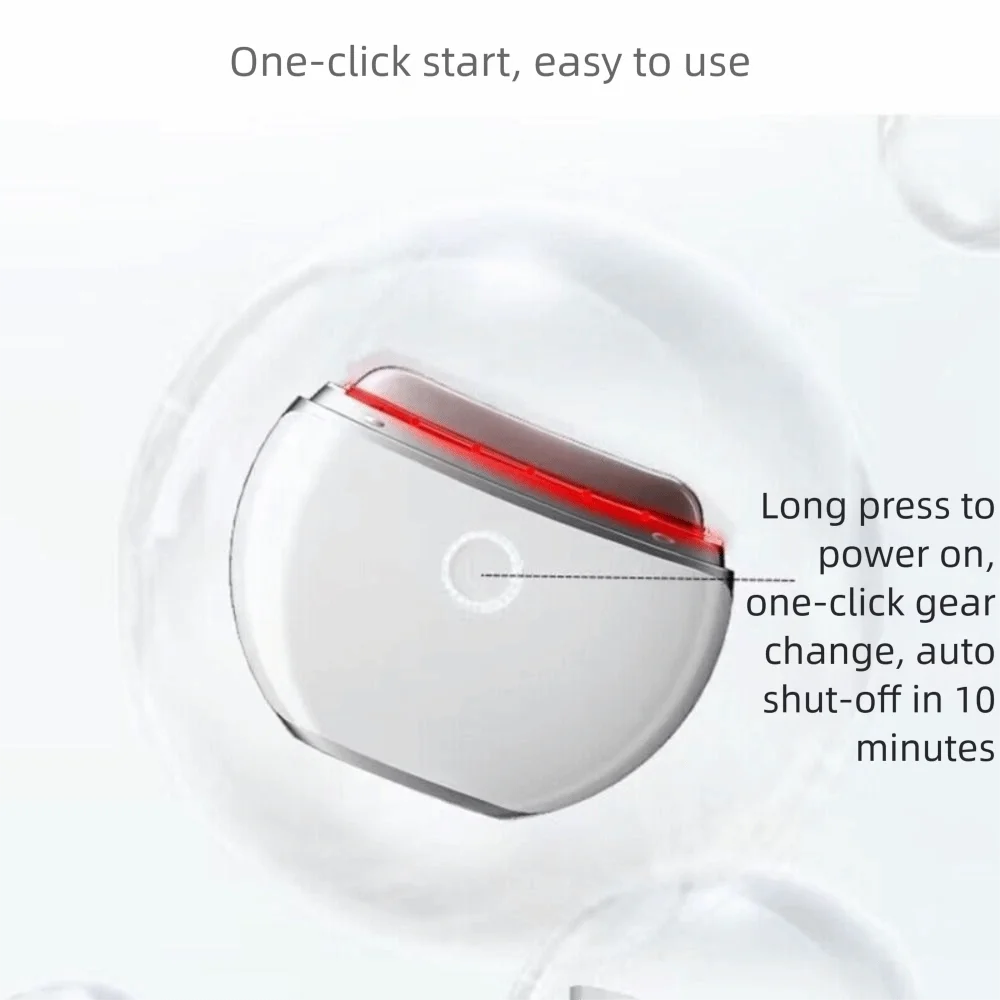 

4 Modes Electric Facial Massager Micro Current Vibration Hot Compress Face Lifting Machine Skin Tightening Anti Wrinkle