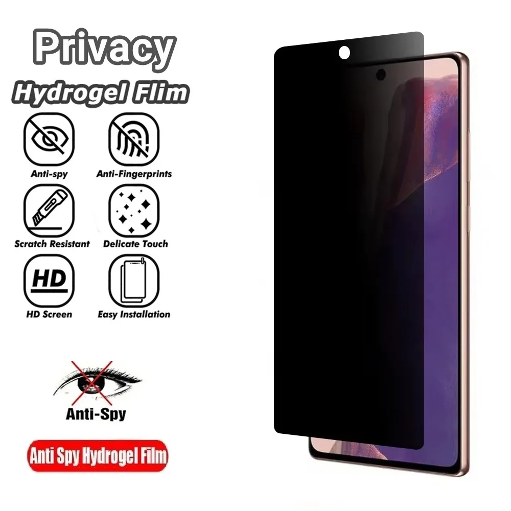 Anti Spy Privacy Hydrogel Film Screen Protector For Oppo A2m A59 A2 Reno11 Pro A79