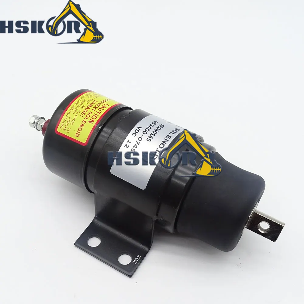 

МЭ 040145 24В 053400 -0745 Соленоид остановки для экскаватора HD800 HD900 HD250 HD450