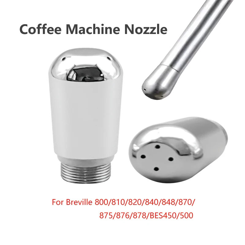 Coffee Maker Steam Nozzle 3/4 Hole Coffee Maker Steam Nozzle Milk Foam Spout Steam Wand Tip For Breville Accessories view 6