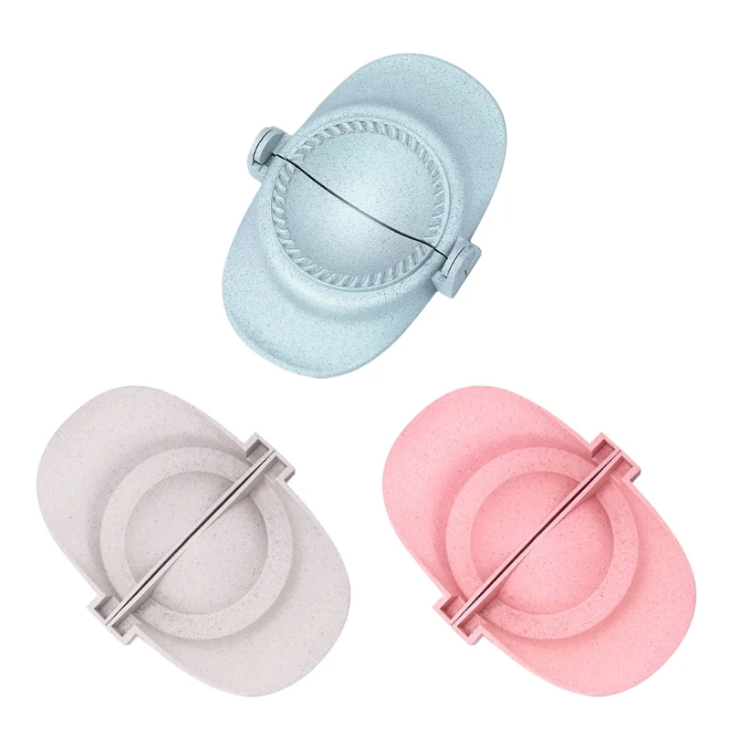 Convenient Dumpling Maker Wheat Straw Empanada Pastry Press Dumpling Mold Kitchen DIY Tool for Dough Ravioli Pot Sticker