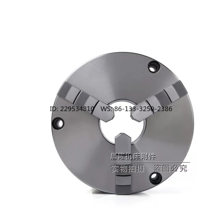 Mandril autocentrante genuino de tres mordazas perforadas para perforación frontal en cuatro ejes K21-160/200/250