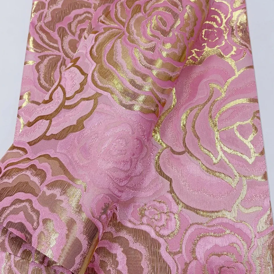 

Luxury 3D Rose African Headwrap & Gele Set 2Pcs - Sego Fabric Ipele for Nigerian Wedding, Aso Ebi Party, Special Event TXH-15-11