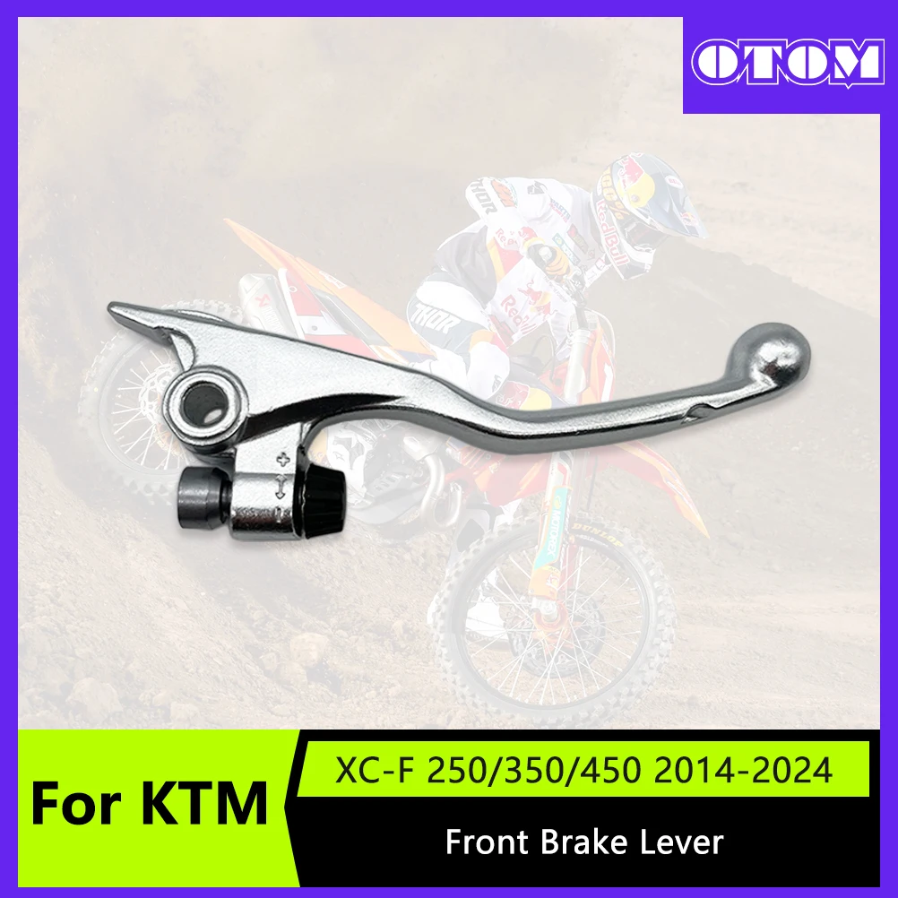 OTOM 2024 เบรคคันโยกสําหรับKTM SX-F HUSQVARNAแก๊สBremboเบรคระบบDirt Bikeควบคุมด้านหน้าจับSX EXC FC TE 125 300