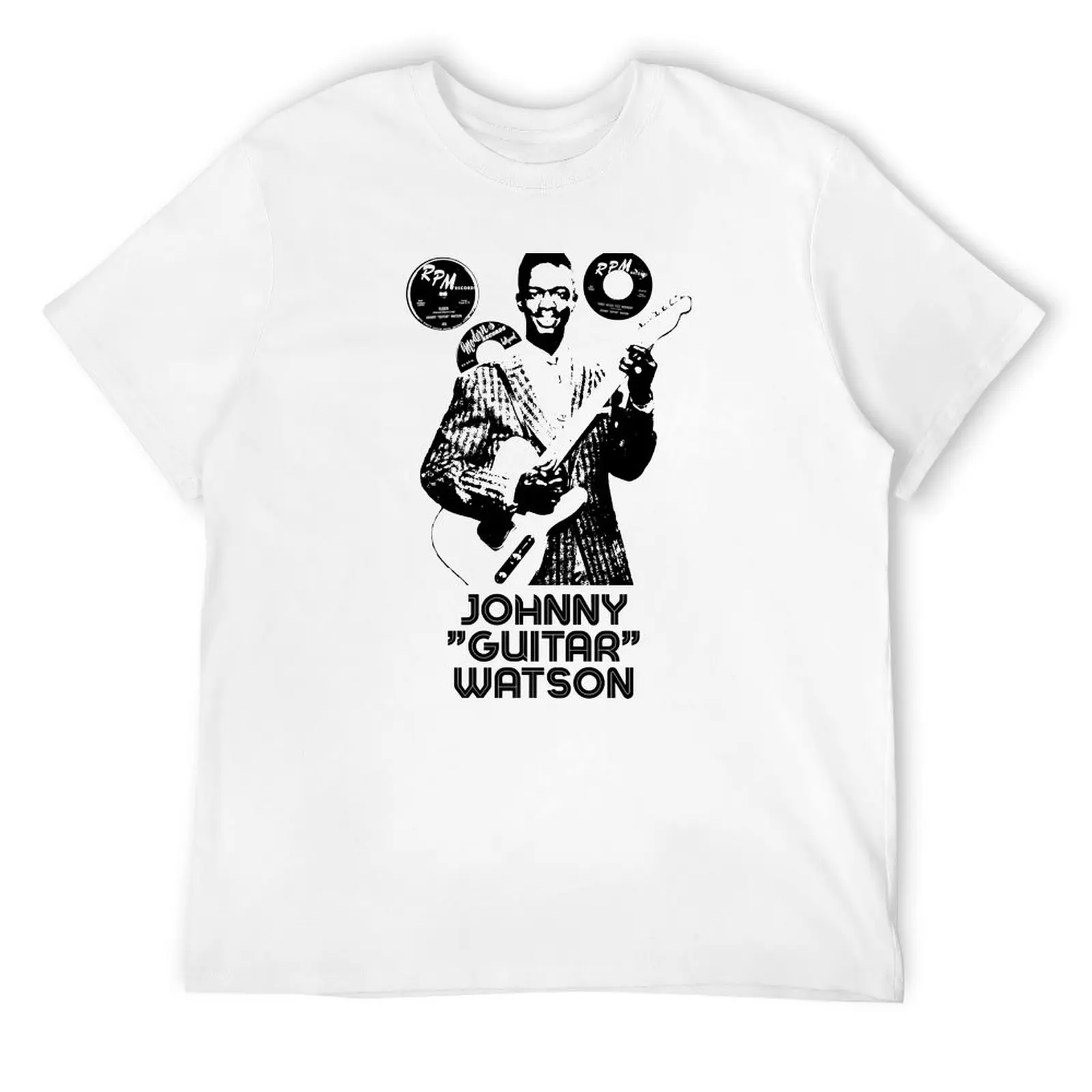 JOHNNY GUITAR WATSON BLUES GANGSTER OF LOVE SUPER COOL T-SHIRT T-Shirt luxury designer summer top mens t shirts