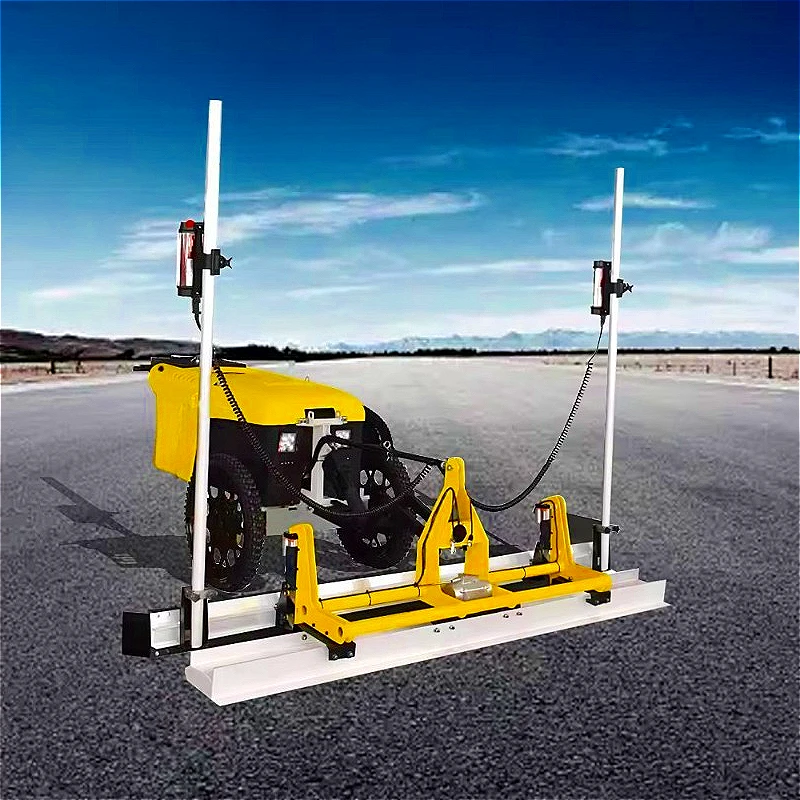 High Efficiency Manual Concrete Floor Self Leveling Laser Screed Machine Manual Laser Concrete Screed Machine High Quality Sale