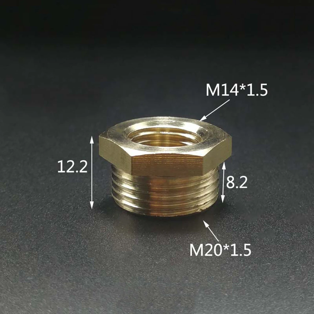 1PCS Copper M/F ,M10*1 M14*1.5, M20*1.5 1/8\