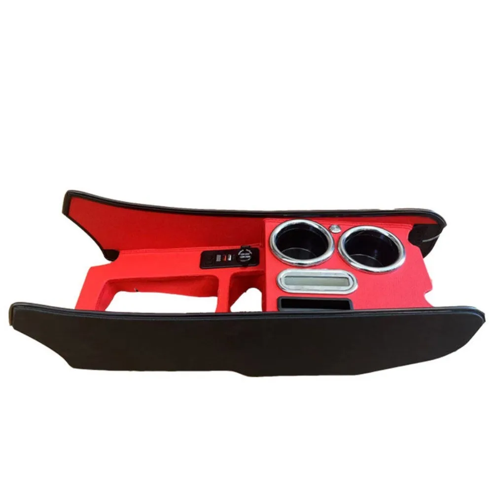 Center console storage box for Toyota Corolla Cross XG10 models (2019-2025), ABS material partition, car storage accessory.