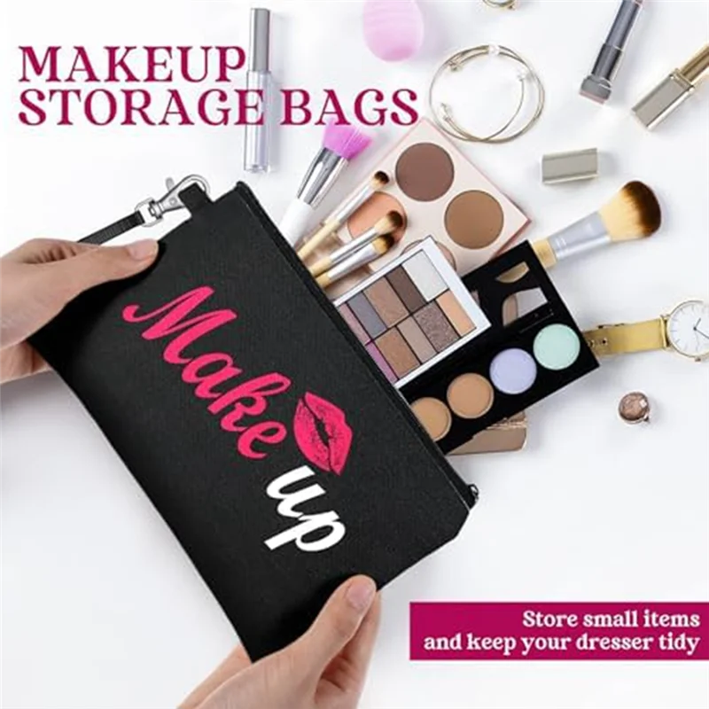 60 조각 빈 DIY 열전달 화장품 가방 세트 키트 학교 여행 DIY에 대 한 승화 연필 케이스