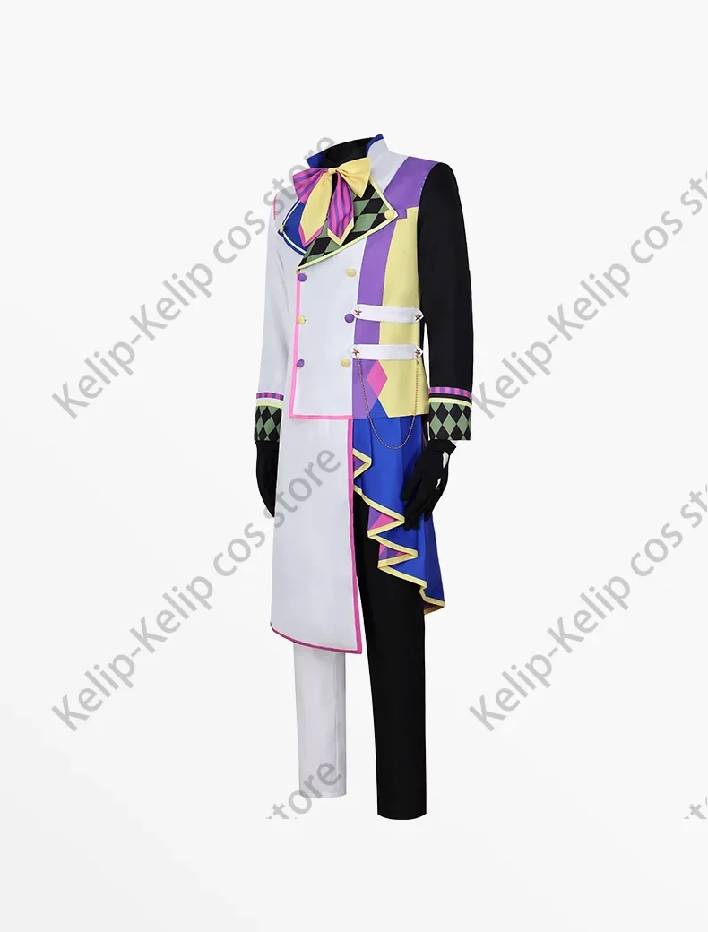 3th Kamishiro Rui Cosplay Anime Color Stage Project Stage Cosplay Uniform Wig Halloween Party New Outfit for Men