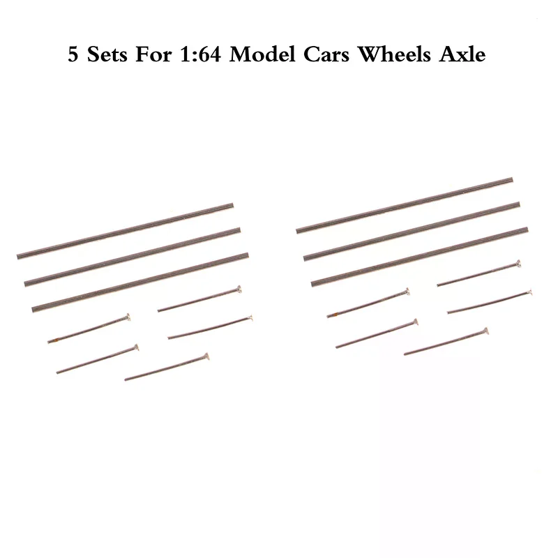 

5 комплектов 0. Полые штифты-гвозди 8x25 мм/28 мм для моделей автомобилей 1:64 (Hw/Matchbox/Tomeca) - для аксессуаров для кукол