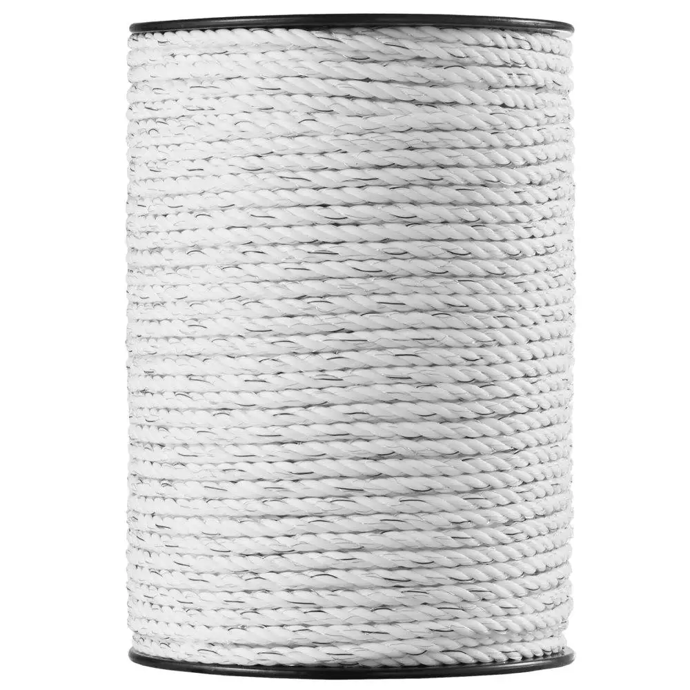 

656Ft 200M Electric Fence Wire Fencing Polywire Horse Cattle Livestock