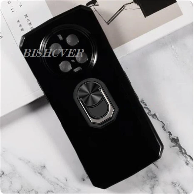 For Doogee DK10 DK 10 6.67" 2024 DoogeeDK10 Back Ring Holder Bracket Phone Case Smartphone TPU Soft Silicone Cover