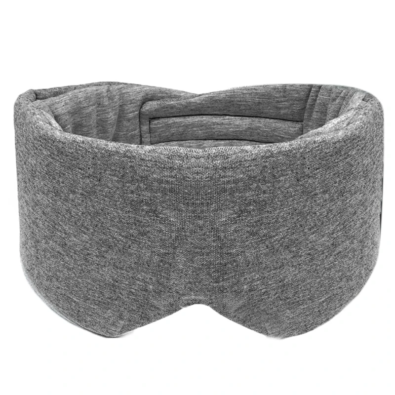 Unisex Cotton Blackout Eye Mask Oversized Eyeshade Adjustable Sleeping Blindfold Drop Shipping