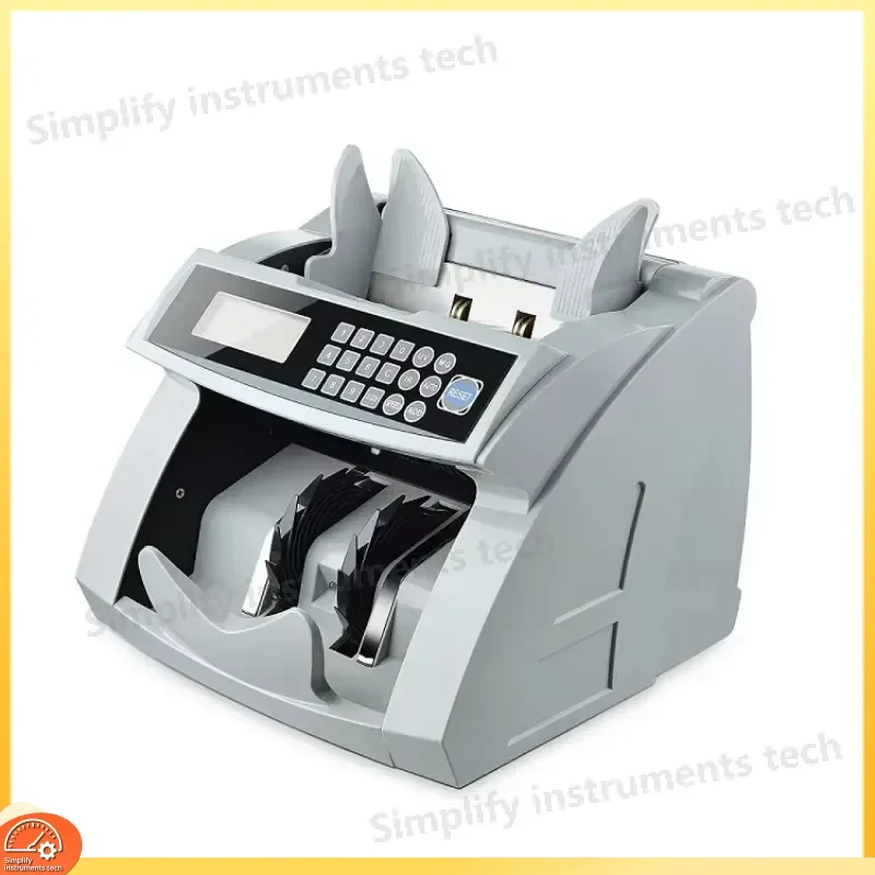Battery Operated Digital Cash Counter for Bank Office Commercial Money Counting Currency Counter with LCD Display and