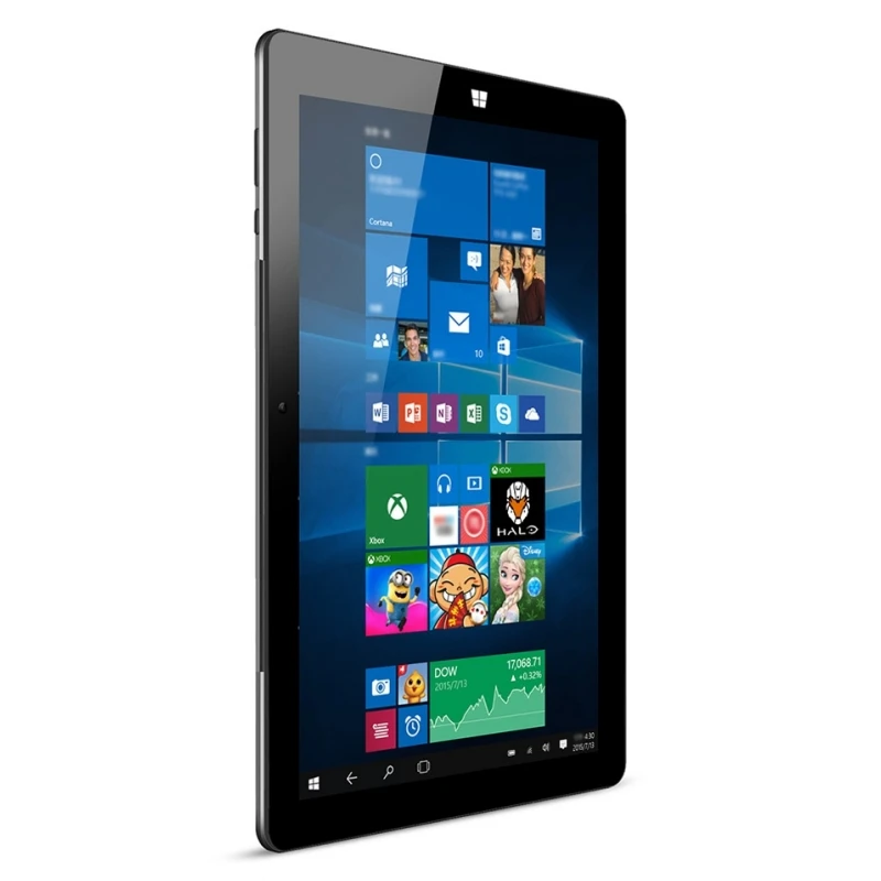 OBook Tablet PC de 10,1 Polegadas com Windows 10, 64 bits, 4GB de RAM, 64GB de ROM, CPU Intel X5 Z8300 Quad Core, 1920x1200 IPS, WIFI, Porta Micro HDMI