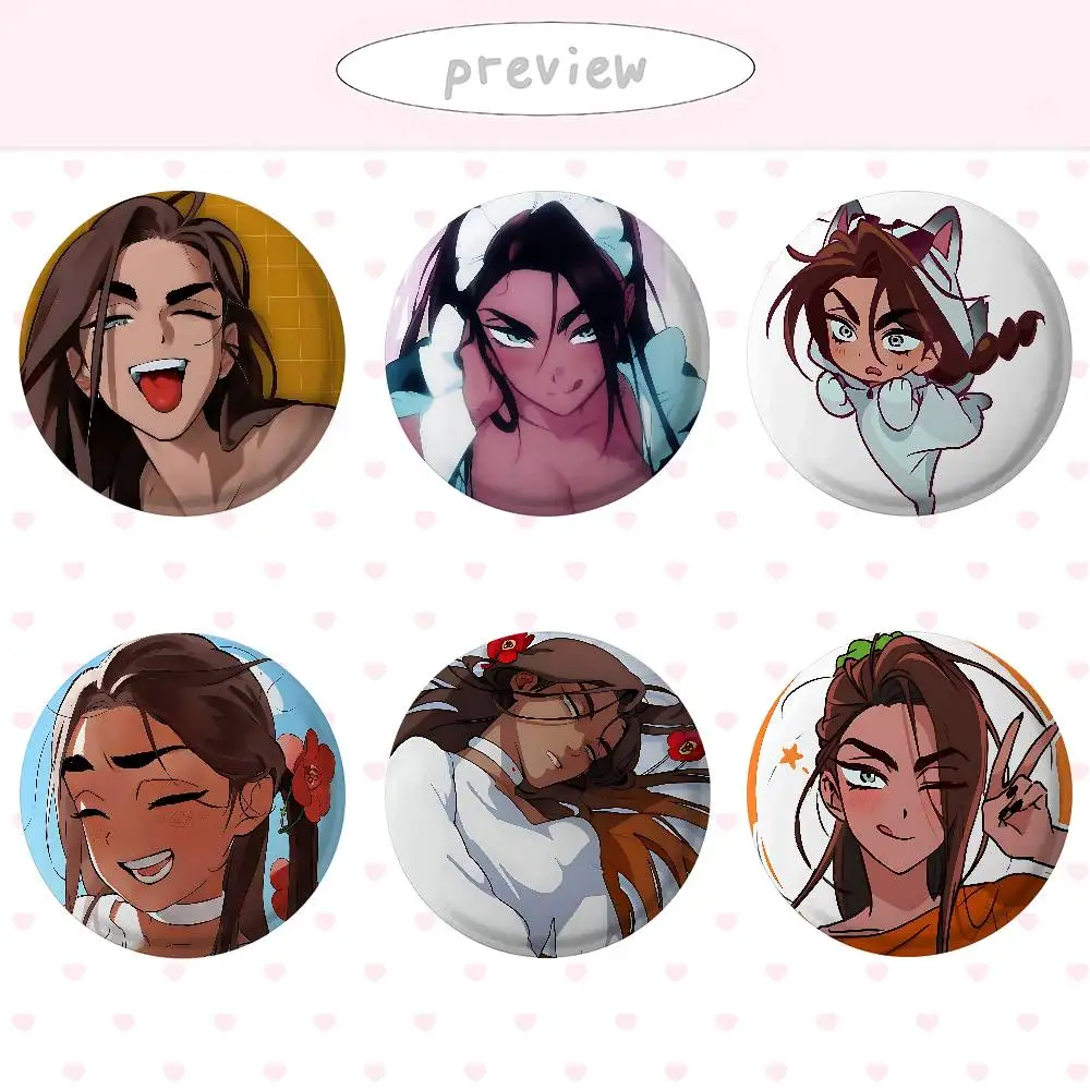 Anime Alien Bühne Mädchen Hyuna Abzeichen Weißblech Soft Button Pin Brosche Metall Abzeichen Benutzerdefinierte Schmuck Zubehör Hut Tasche Revers