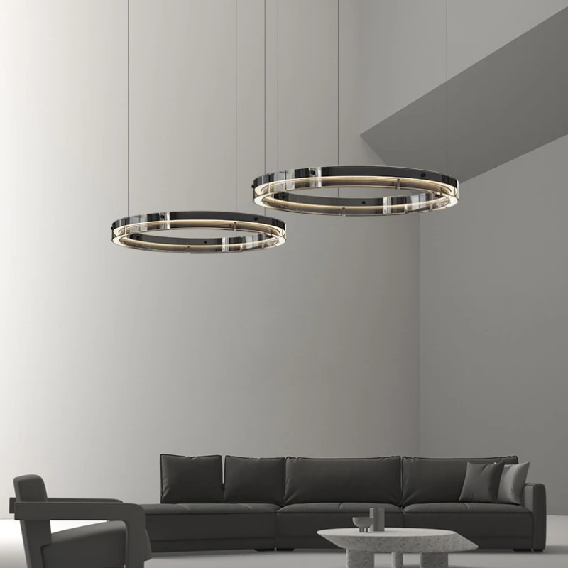 Imagem -04 - Lâmpadas Pendentes de Vidro Minimalista Nórdico Led Criativo Lustre Luzes Modernas Simples Sala de Jantar Quarto Decoração de Casa