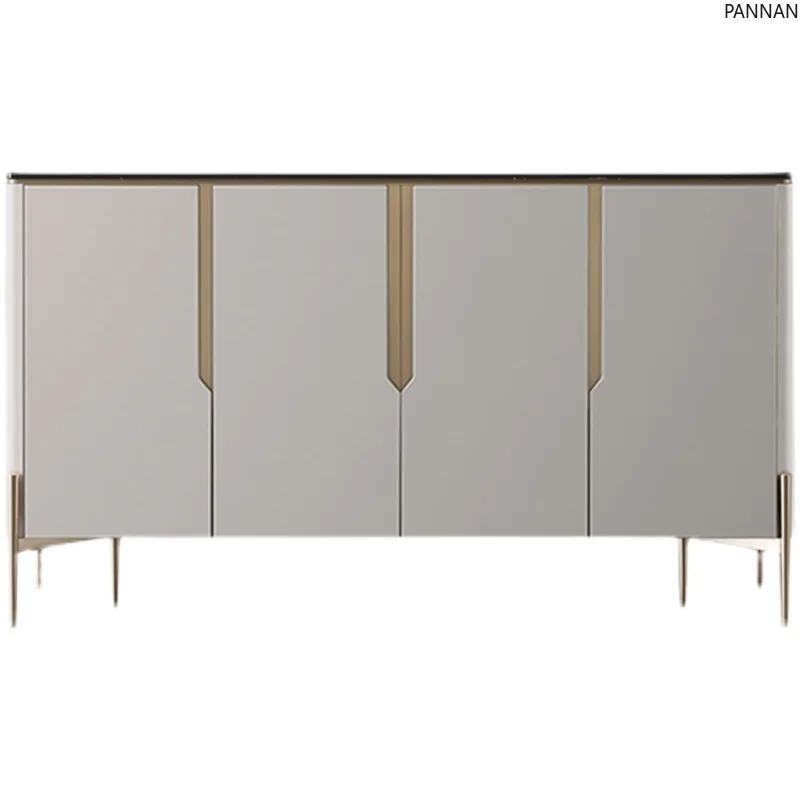 

Modern simple side cabinet light luxury minimalist foyer cabinet
