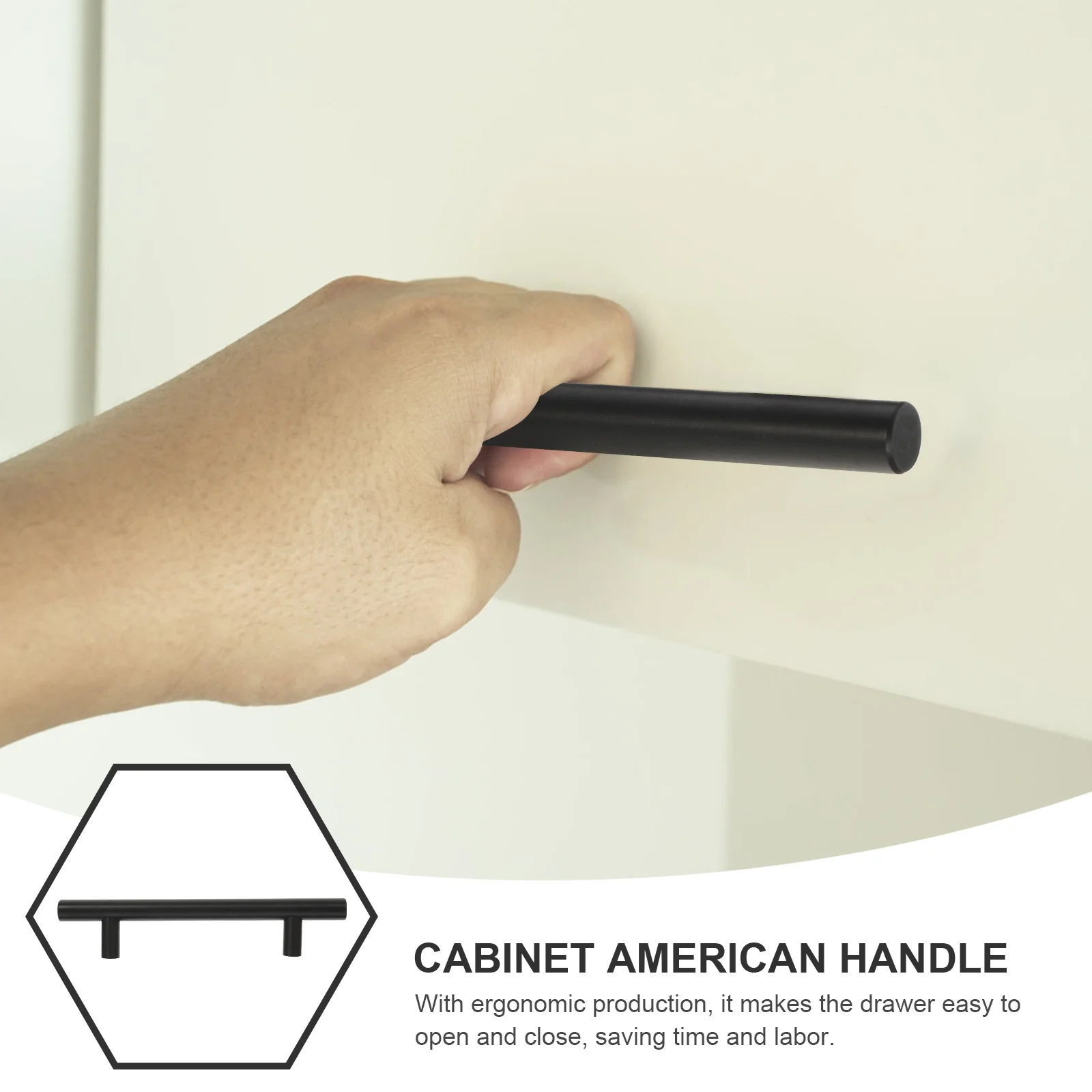 

Cabinet Knob Stainless Steel Drawer Pull For Kitchen Closet Bedroom Wardrobe Furniture Cabinet Handles Replacement