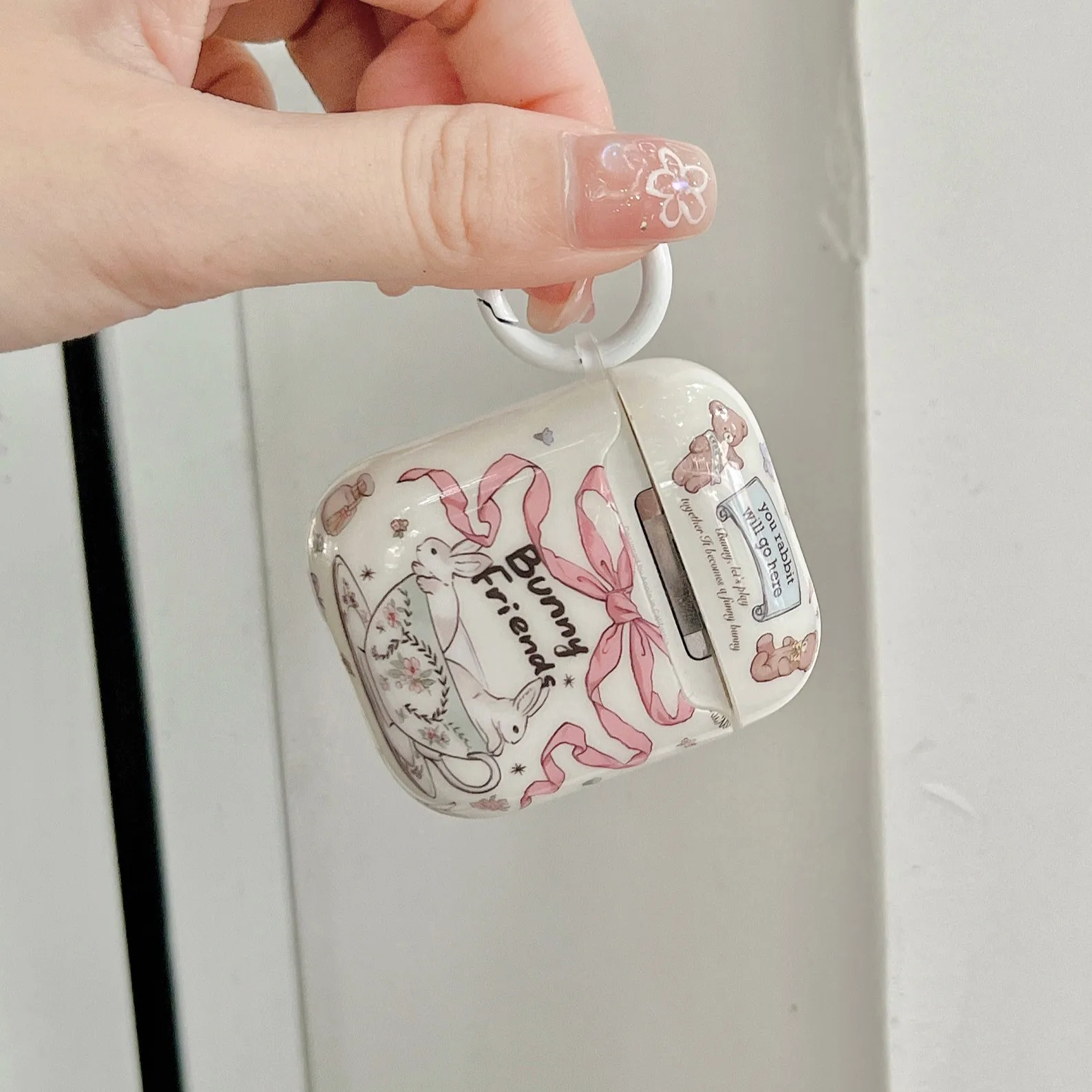 Ins Ribbon Teacup R…