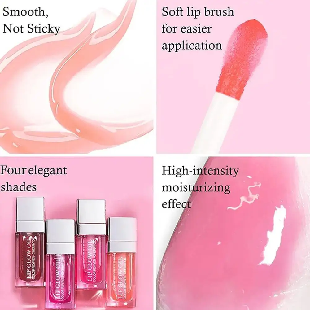 6ml Sext Lip Oil idratante rimpolpante Lip Coat per rossetto Lipgloss colorato Lip Plumper siero Bb Lips Glow Oil Treatment