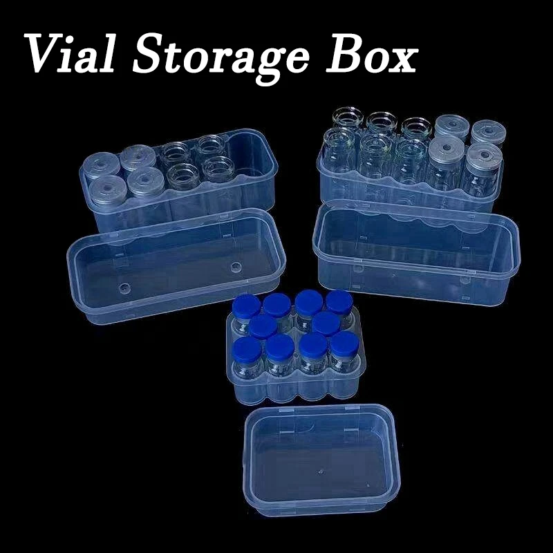 3ml Peptid-Aufbewahrungsbox, Peptid-Aufbewahrungsbox, Ampullen-Aufbewahrungsboxen, Klare Box für Peptide, Transparente Peptid-Aufbewahrungsbox – Detail 2