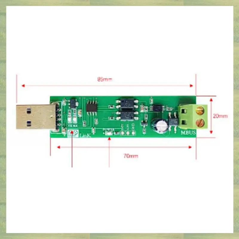 N15R-2X USB To MBUS Slave Module MBUS Master Slave Communication Debugging Bus Monitor TSS721 No Spontaneity Self Collection