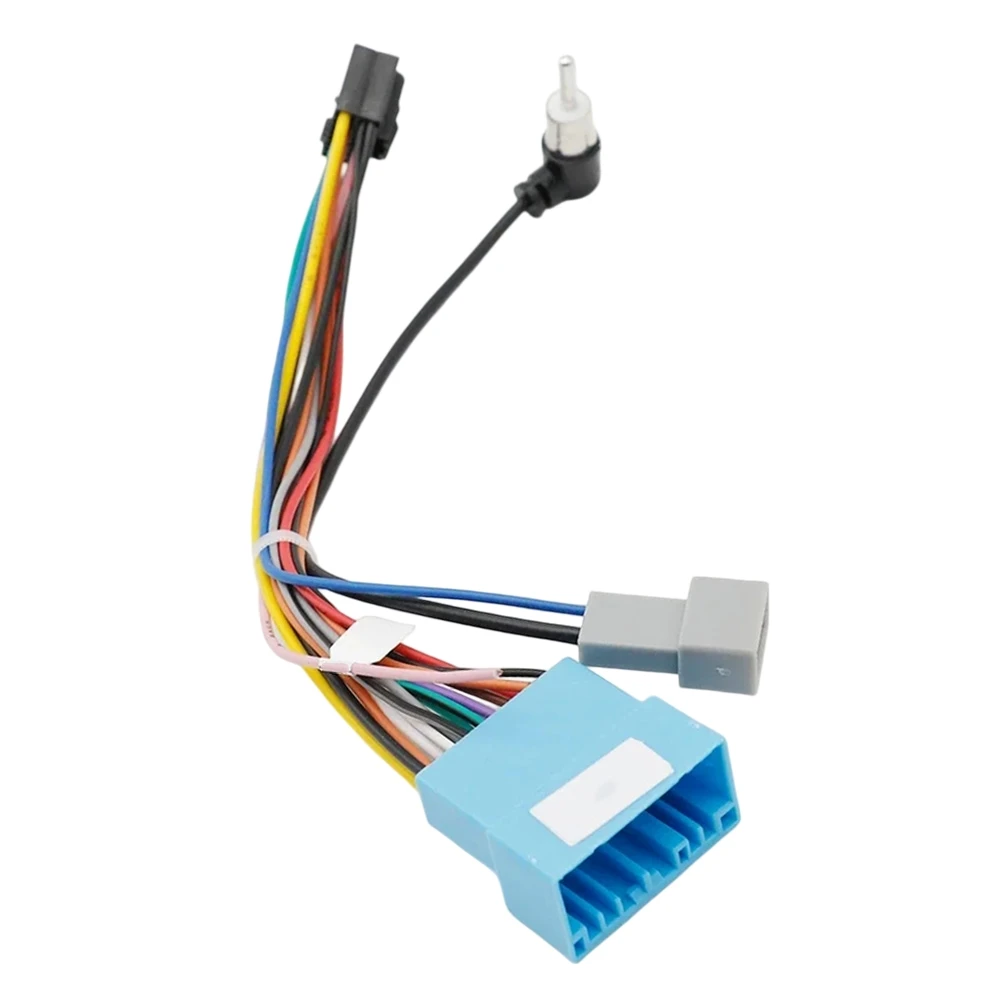 2 DIN Panel 9-inch Fascia Kit Non-deforming Precision-molded Tight Integrated Fit Dedicated Power Cable Harness