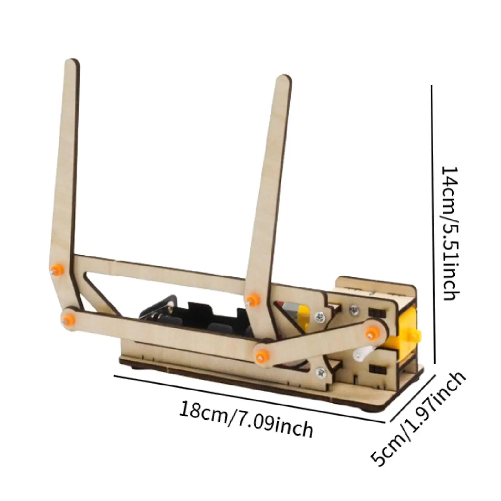 Modello di tergicristallo elettrico Kit scientifici facili da montare Giocattolo da assemblare in legno 3D per regalo di compleanno Sussidi didattici Ragazzi Ragazze