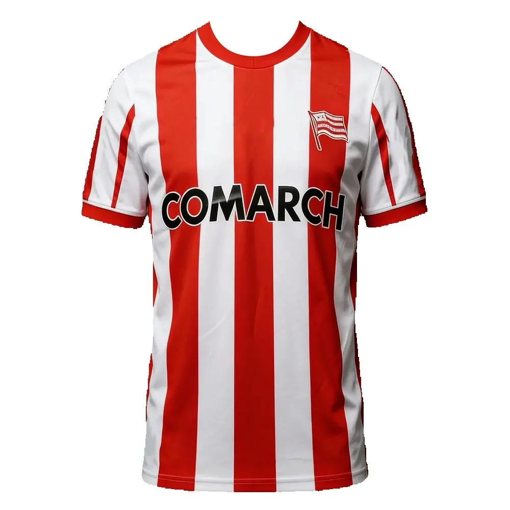 AliExpress NONE 2026 Cracovia Team Uniform Polish League Fan Version Short Sleeved Breathable Quick Drying Sports T-Shirt New Arrival