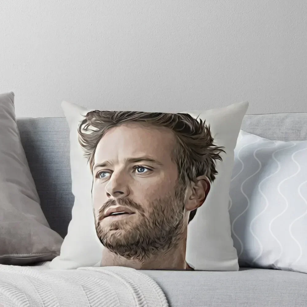 Armie Hammer Throw Pillow Christmas Covers For Cushions Cushion Cover Sofa Cushion Rectangular Cushion Cover pillow