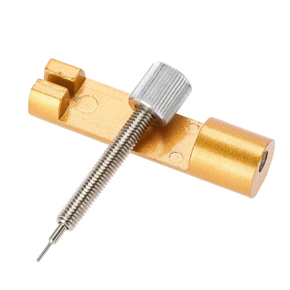 Red, Gold Metal Watch Link Remover Tool Metal 6.5*1.5cm Watch Bracelet Disassembly Tool Watch Band Adjuster Sizing Tool