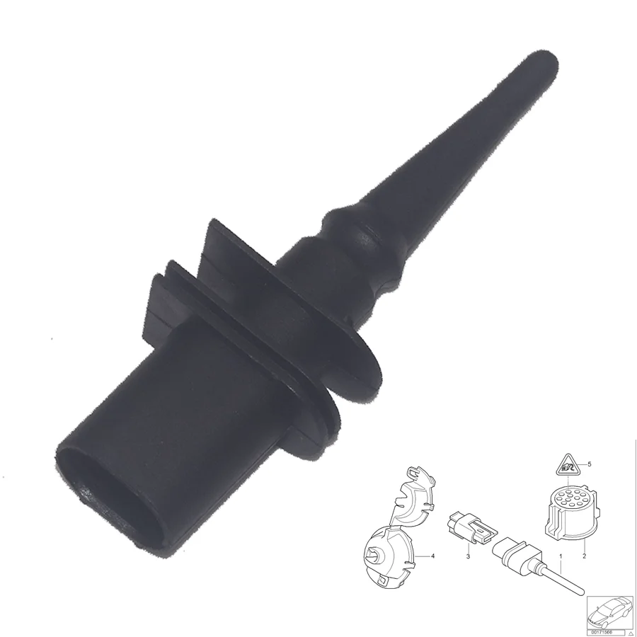 Temp Exterior Outside Ambient Car Air Temperature Sensor For BMW 1 6 7 Series E46 E90 E91 E39 E60 E63 E38 M3 M5 65816905133