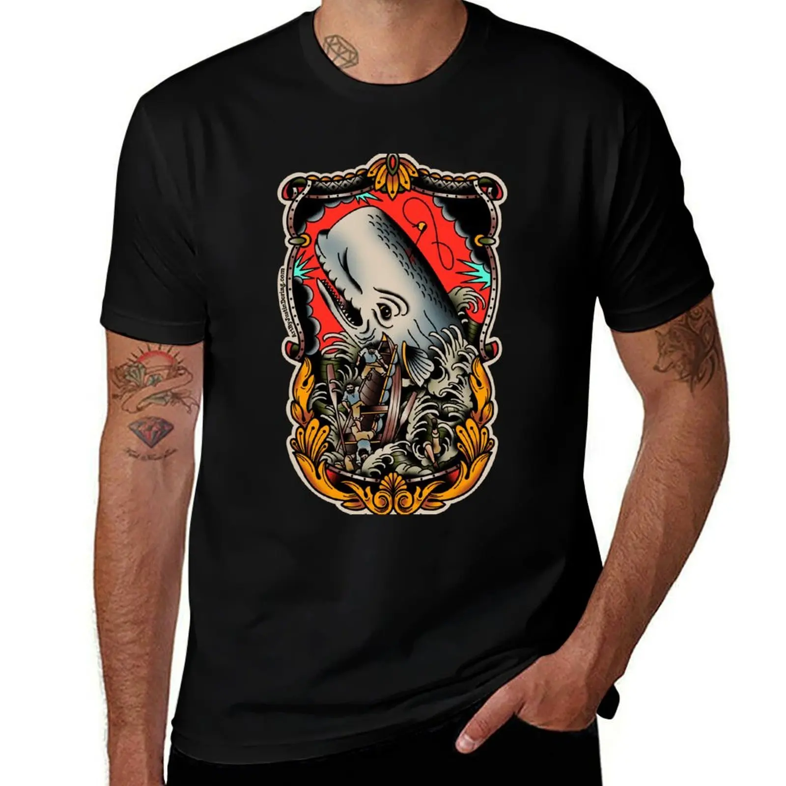 Moby Dick T-Shirt cotton t shirts high quality T-Shirt