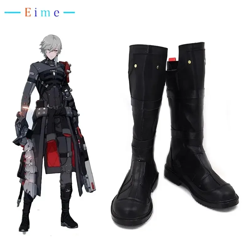 

Roland Cosplay Shoes Punishing Gray Raven Cosplay Props Halloween Carnival Boots PU Shoes Custom Made