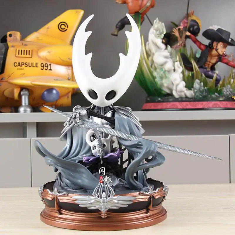 

Hollow Knight Pure Vessel Figure Little Knight Game Character Statue Desktop Decoration Collectible Model For Game Fans